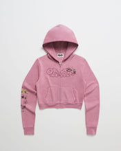 Office Kiko Floral Shrunken Zip Up