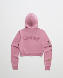 Office Kiko Floral Shrunken Zip Up