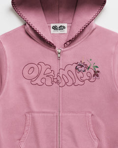 Office Kiko Floral Shrunken Zip Up