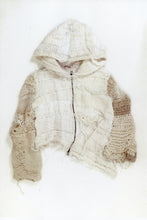 JACQUARD HOODIE DOUBLE ZIP UP HOODIE