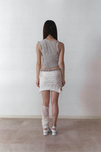 COTTON JACQUARD SKIRT