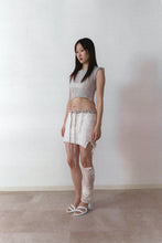 COTTON JACQUARD SKIRT