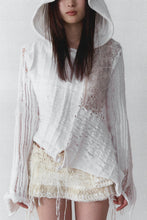 JACQUARD PATCHWORK HOODIE