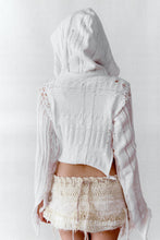 JACQUARD PATCHWORK HOODIE
