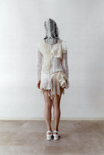 RAW FELT OVERLAY KNIT