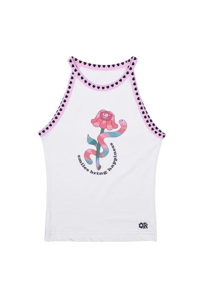 PRINT CAMISOLE (White)