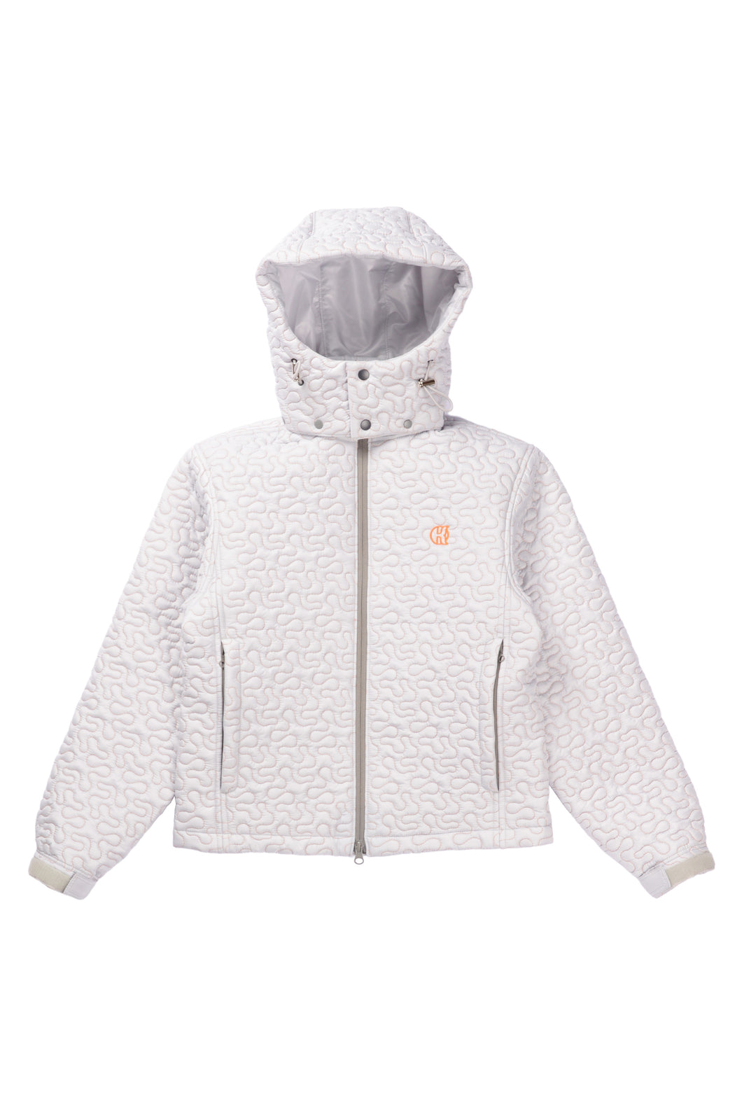 CORAL QUILTED JACKET (L.GRAY)