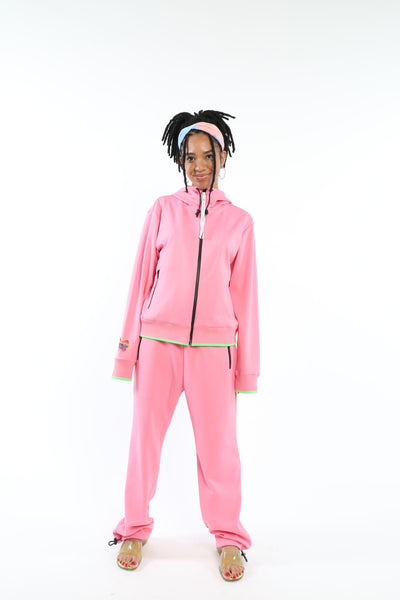 [OK × OC] TRACK HOODIE (PINK)