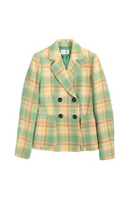 [OK × OC] CHECK JACKET (BEIGE-GREEN PLAID)