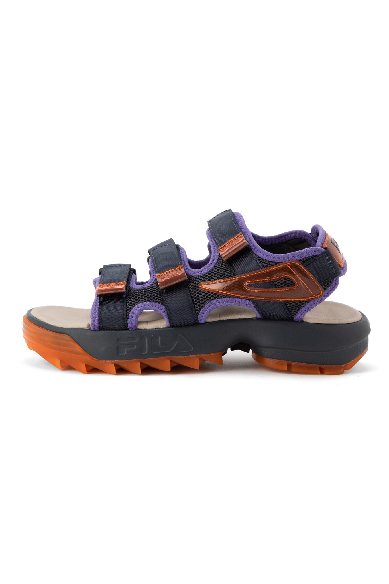 Fila Men's Drifter Dns 90S Sandals Black/Electric Purple/Red Orange 5 :  Amazon.in: Fashion