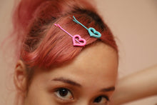 Gyaru Hairpin Pink/Lignt Blue