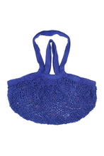 flower net eco bag (Blue)
