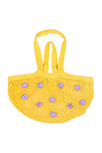 flower net eco bag (Yellow)