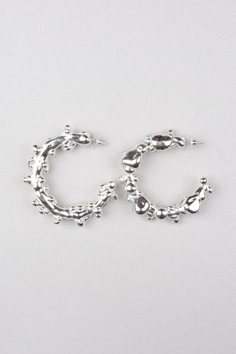 Silver twinkle earrings