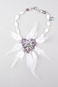 Heart Ciconia necklace
