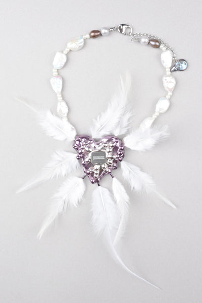 Heart Ciconia necklace