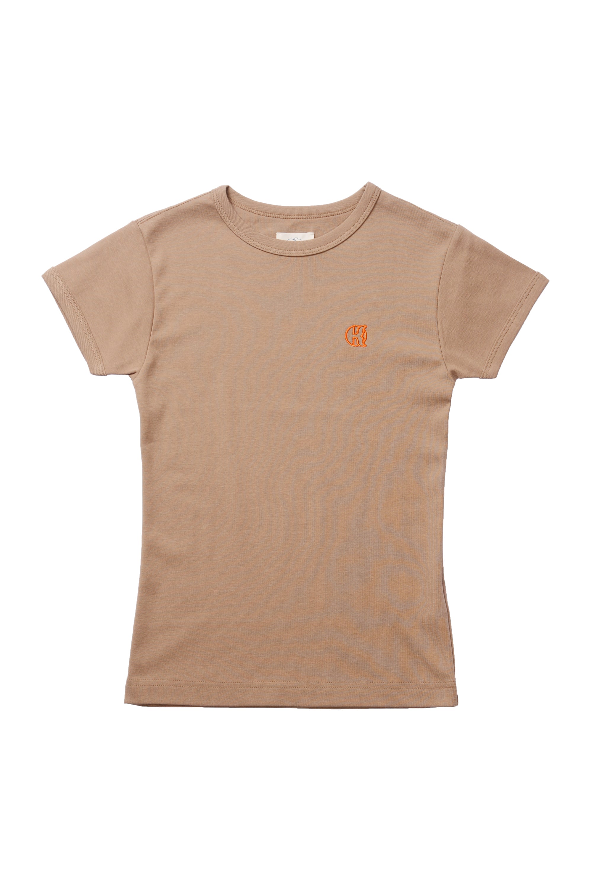 ★KIRSH★ Stitch Point Slim Fit T-Shirt Ivory KIRSH PLAIN SLIM FIT T-SHIRT - IVORY - KIRSH | 60% - Asian